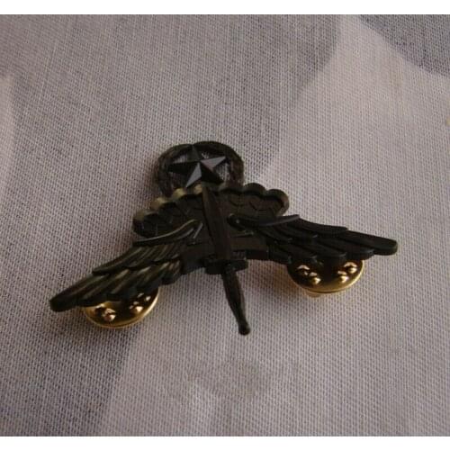 UNITED STATES US ARMY FREEFALL PARACHUTIST BADGE PIN BLACK CLASSIC MILITARY military Store