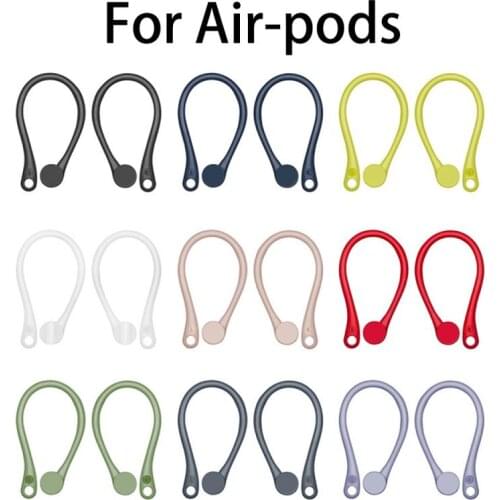 1 Pair Mini Anti-fall Bluetooth Headset Earhooks Strap Silicone Anti-lost Earphone Holder For Air-pods Pro