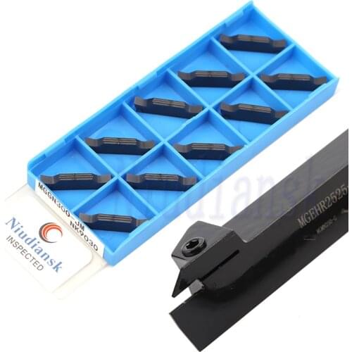 1pc MGEHR2525 MGEHL Grooving Tool Holder Lathe Bar 10pcs MGGN150 MGGN200 MGGN250 MGGN300 MGGN400 Carbide Insert Turning Tool Set