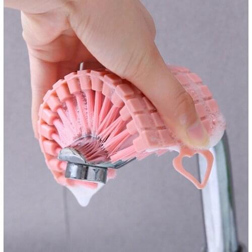 1pcs New 360 Degree Flexible Cleaning Brush No Dead Corner Cleaning Brush Kitchen Brush Bathroom Toilet Brush Bathtub Pool Brush