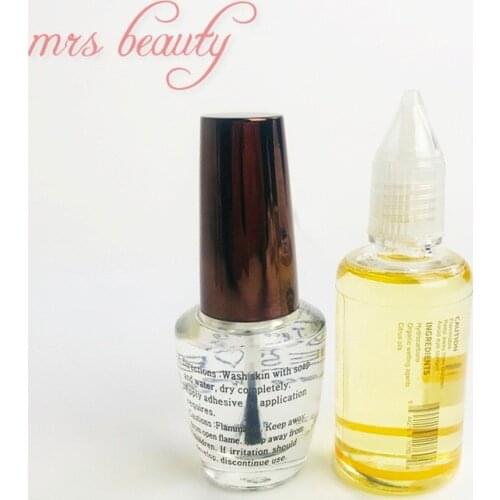 15ml Waterproof clear invisible lace wig glue hold wig liquid Adhesive glue For toupee Adhesive and 1 bottle Wig glue Remover