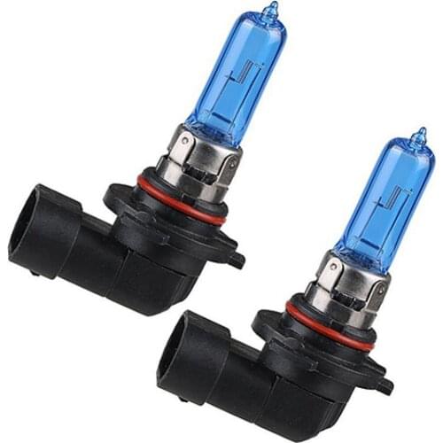 2Pcs 100W 12V 9005/HB3 6000K Xenon Gas Halogen Headlight White- Light Lamp Bulbs