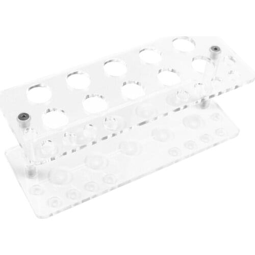 20 Hole Acrylic Makeup Brush Holder Display Stand Beauty Tools Cosmetic Accessories Storage Rack