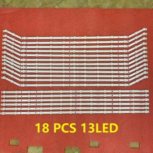 6set=18 PCS 13LED LED Backlight strip for UN40J6200 UN40H6203 UE40H6203 UE40EH5300 D3GE-400SMB-R3 400SMA-R2 BN96-28767B 28766A