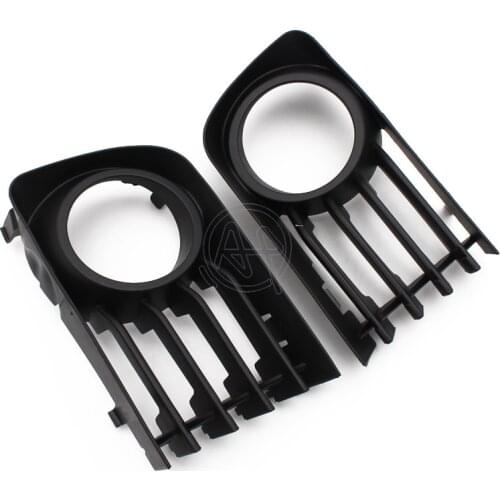 Black Car Side Fog Light Lamp Plastic Cover Grille for Toyota Prius (NHW20) 2004/2005/2006/2007/2008/2009 Auto Lamp Protect Part