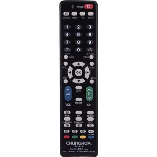 CHUNGHOP E-S915 Universal Remote Controller for SHARP LED TV / LCD TV / HDTV / 3DTV