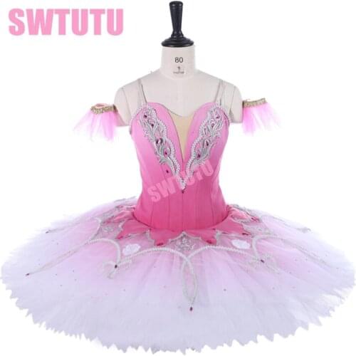 Coppelia Swan Lake Ballet Costume for girls professional tutu dress women classical Ballet Tutus skirt BT9250
