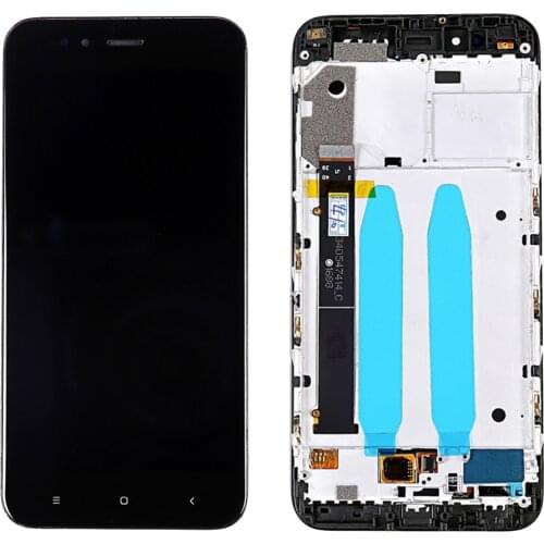 For Xiaomi Mi A1 LCD Display + Frame Touch Screen For Xiaomi Mi 5X LCD Digitizer TouchScreen Panel Replacement