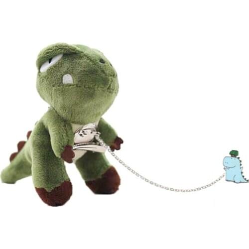 Cute Plush Dinosaur Panda Brooch Charms Cartoon Animal Badges Pin Coat Bag Accessories for Women Men Kids C1FE