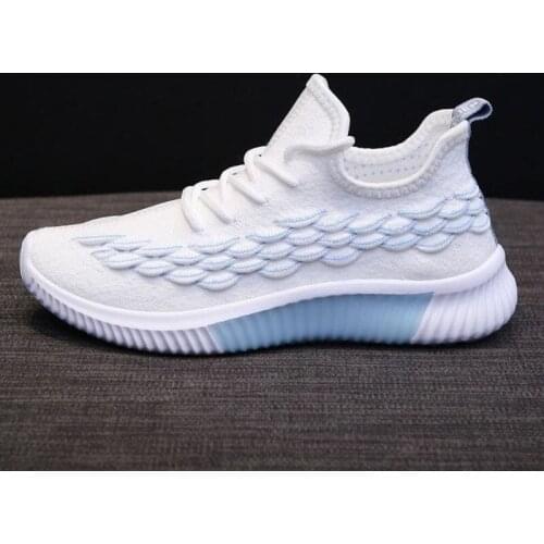 New womens sports shoes, fashionable casual shoes, summer breathable and comfortable running shoes, outdoor hiking shoes