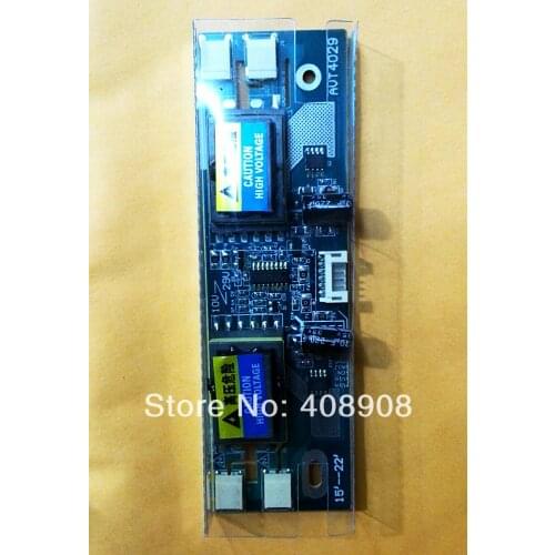 NEW 5PCS AVT 4029 PC LCD MONITOR CCFL 4 LAMP universal lcd inverter board 4 Lamp 10V-29V For 15-22" screen with cable