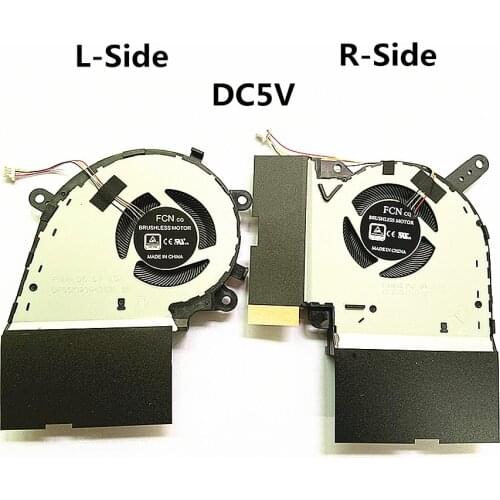 New ORG Laptop CPU/GPU Cooling Fan For ASUS ROG Strix Hero III G731 G731G G731GW DFS5K12304363L-FLKL DFS5K12115491L-FLKM