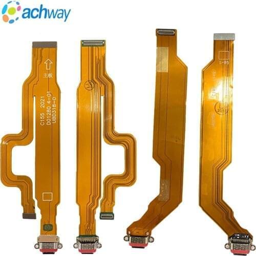 Original For Oppo Reno Z Reno2 Z F Reno3 Reno4 Pro USB Charging Port Connector Board Parts Flex Cable Reno ACE 2 /10x Zoom