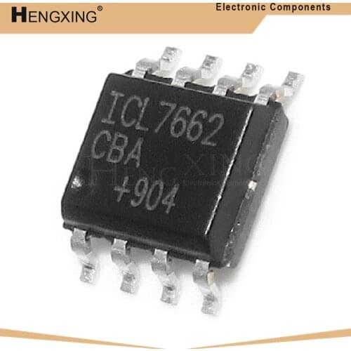 10piece ICL7662CBA SOP-8 ICL7662 SOP8 ICL7662CBA+T SOP8 CMOS Voltage Converters IC In Stock