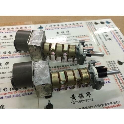[VK] Japan ALPS 6 with light motor potentiometer 5-478-11 100K X6 switch