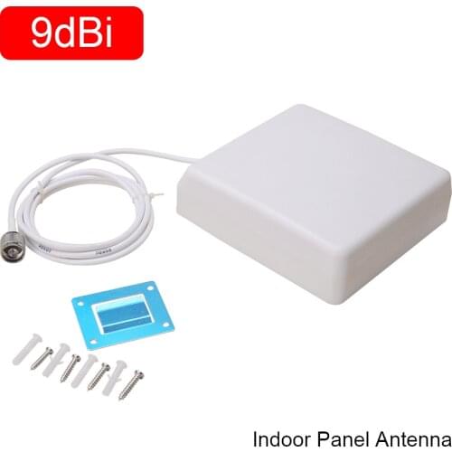 Inside Antenna 4g 700-2700 MHz 2G 3G 4G LTE Antenna Indoor Directional Panel Aerial N Type Connector 2m Cable for Signal Booster