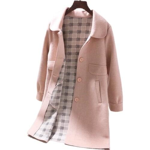 Wfamh Women's Straight Coats