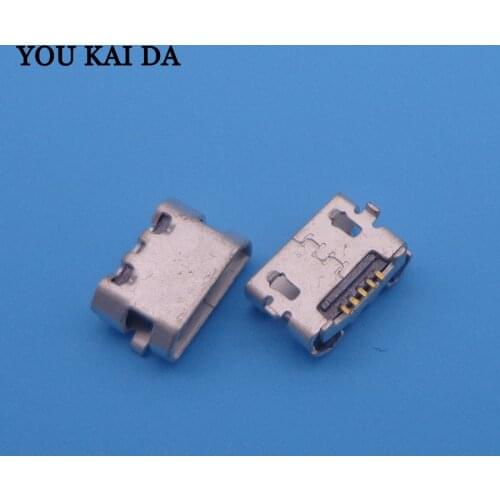 50pcs mini micro usb jack connector for Dell VENUE 8 PRO 5830 Venue 7 socket charging port dock plug replacement repair 5 pin