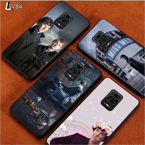Black Soft Cover Private detective Show for Xiaomi Redmi Note 9 9S 8 8T 7 7S 6 5A 5 4X 4 Pro Max Prime Phone Case
