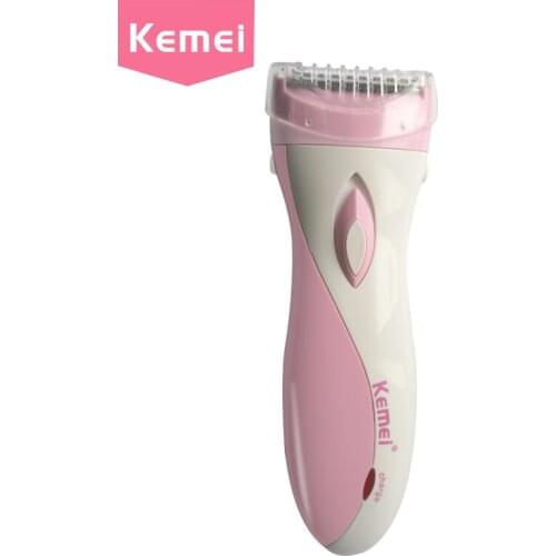 KEMEI Epilator Hair Removal Women Epilatori Bikinis Electric Body Trimmer for Women Lady Shaver Electric Shaver for Women Bikini
