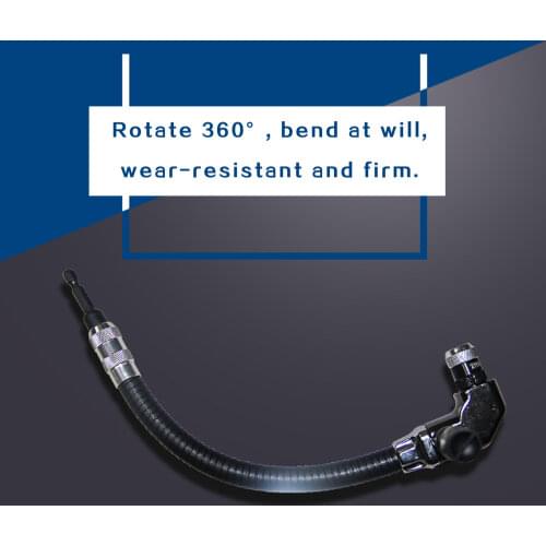 Flexible Shaft Drill Bit Extension Holder Link for Electronic Drill Hex Screwdriver Soft Shafts Driver Extend Rod Impact Tool