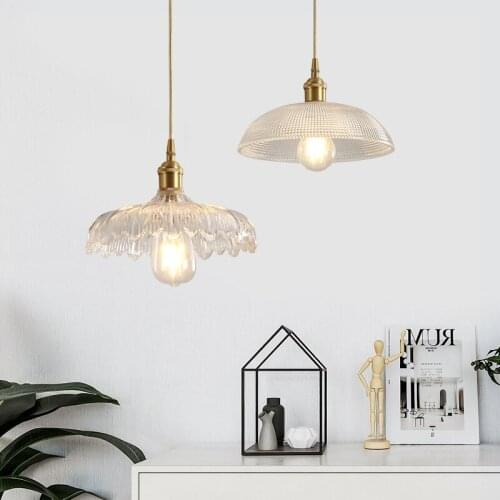 Nordic Creative Luxury Beauty Glass Pendent Lights Dining Room Art Living Room Lighting Fixtures