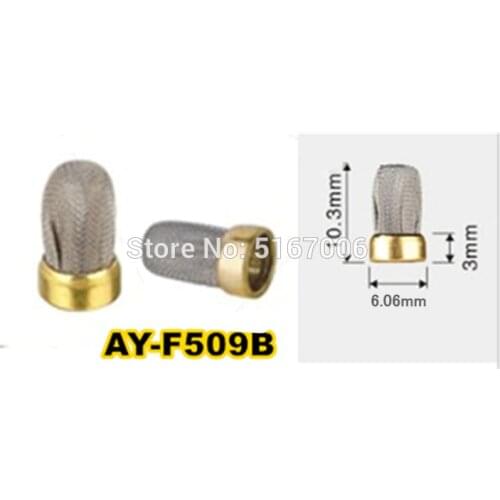 Free shipping 500pieces fuel injector metal filter stainless filter 10.3*6.06*3mm for Fuel Injector repair kits (AY-F509B)