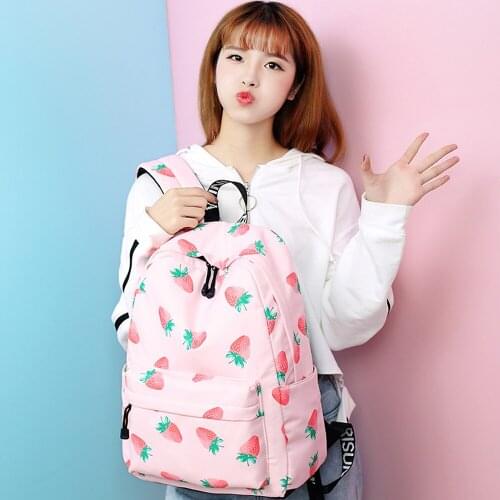 Fashion lady Backpack Preppy Style School Bags For Youth Waterproof Polyester Big capacity Leisure Bouble Shoulder Bag Mochila