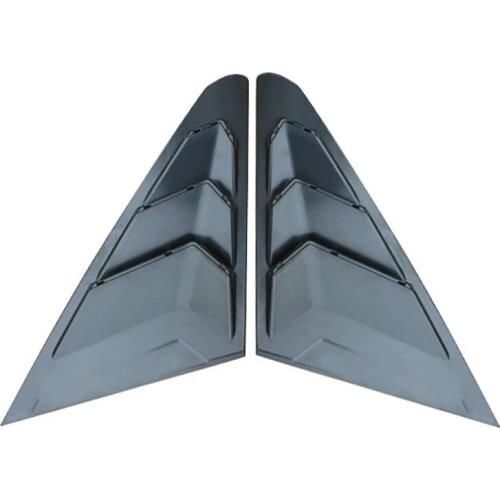 Rear Side Window Louvers, Scoop Louvers Cover Blinds for MG 5 MG5 2021 Car Exterior Accessories