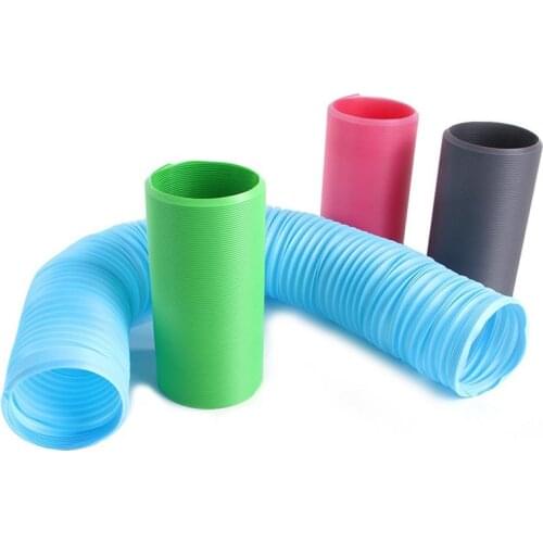 Hamster Tunnel Small Plastic Funny Small Animal Play Tunnel Hamster Tube Toy Expansion Tunnel Soft Tunnel Toy Pipe