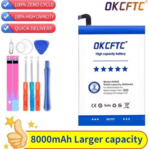 Аккумуляторы для телефонов Oukitel K6000 Pro OKCFTC China At AliExpress