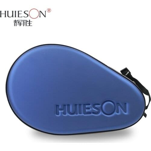 HUIESON Professional Quality Table Tennis Racket Sports Bag Hard Case PU Waterproof Gourd Table Tennis Sport Training