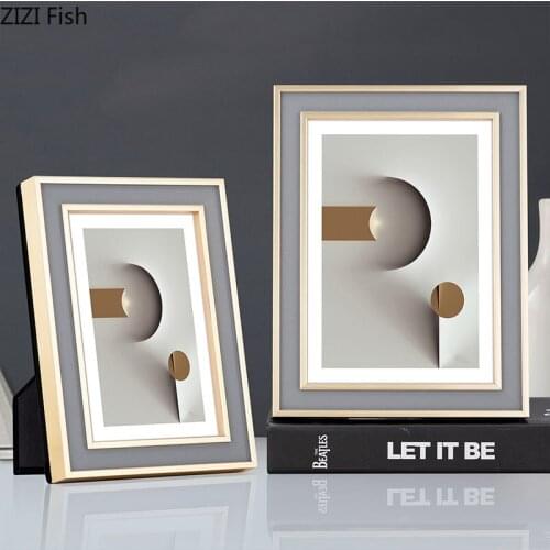 Simplicity Solid Wood Picture Frames Modern Room Aesthetics Bedside Table Family Portrait Photo Frame Multi-size Photo Frames