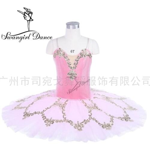 Adult pink performance stage custome tutu girls fairy pancake tutu ballerina dress costume 18080
