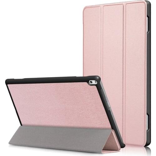 Ultra Slim 3-Fold Folio Stand PU Leather Skin Magnetic Smart Shell Cover Case For Lenovo TAB 4 10 Plus TB-X704N TB-X704F Tablet