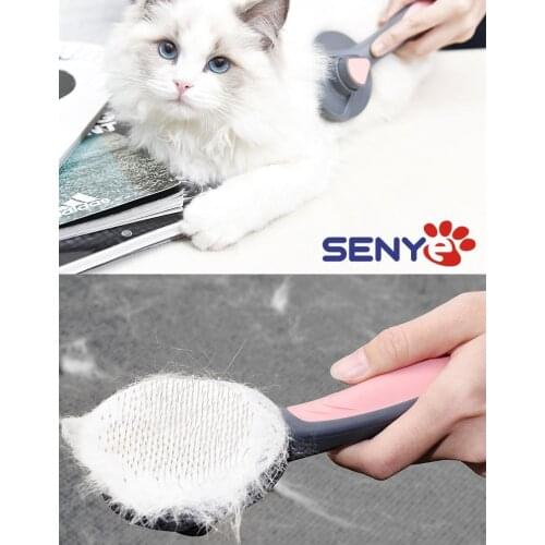 Cat And Dog Universal Hair Comb Stripper Short Hair Floating Hair Cleaner Beauty Products Self Cleaning Slicker Brush