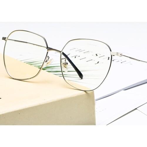 VEITHDIA Computer Goggles Anti Fatigue Radiation-resistant Glasses Eyeglasses Alloy Frame Eyeglasses Eyewear 8001