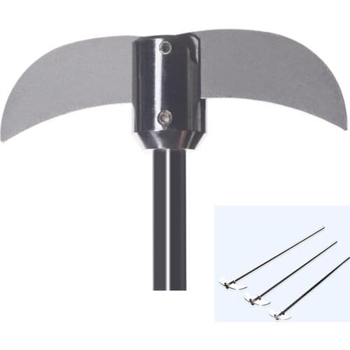 High Quality Crescent Type 304 Stainless Steel Stirring Paddle Laboratory Blender Disperses the Blades