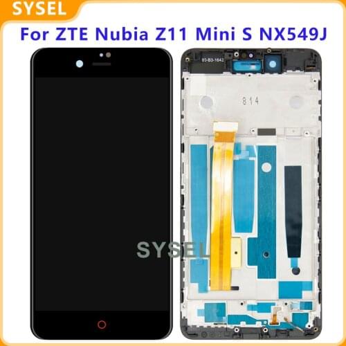 For ZTE Nubia Z11 Mini S NX549J LCD Display Digitizer Screen Touch Panel Glass Sensor Assembly + Tools
