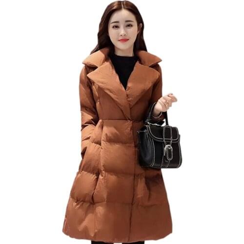 Oversized Winter Jacket 2021 New Women Parkas Down Cotton Padded Jackets Female Slim Casual Thick Jackets Plus size Outerwear