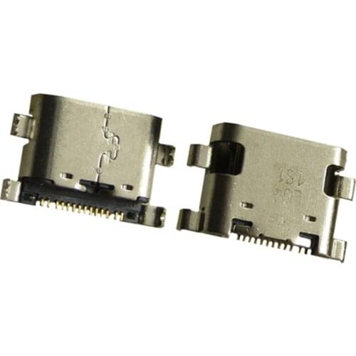 10Pcs USB Charger Charging Dock Port Connector For ZTE Nubia N1 NX541J V10 V1000 Z971 Trek2 Trek 2 HD K88 V890 Type C Jack Plug