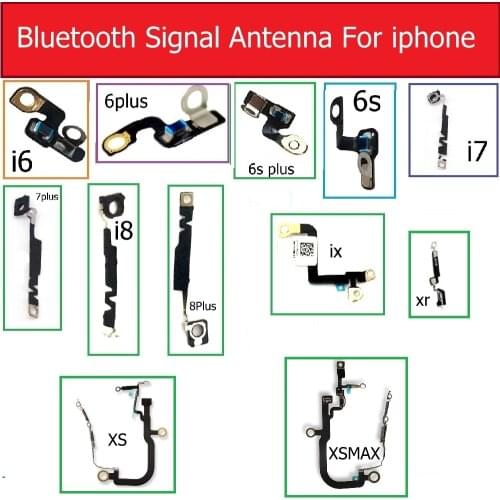 Bluetooth antenna signal Antenna For iPhone 6 6s 7 8 plus X XR XS MAX bluetooth Chip Camera inner Webcam on the right repair