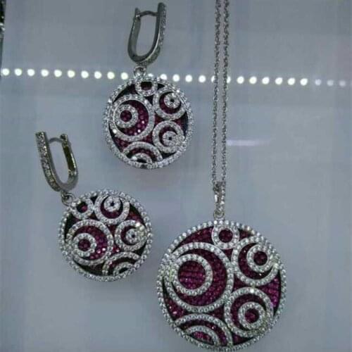 Cp135 Luxury Designer Fashion Jewelry zirconia star shape paa