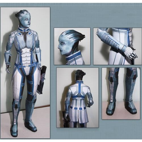 DIY Mass Effect liara Character Paper Model