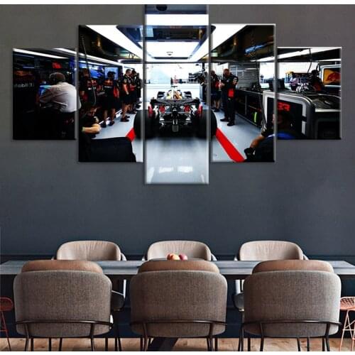 Canvas Framework Art For BedRoom Home Decor Art Panel Max VERSTAPPEN Red Bull f1 Wall Painting Modular Poster Modern Picture