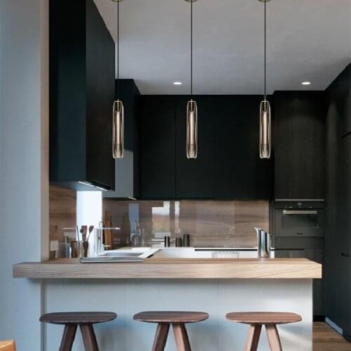 Personalized crystal chandelier LED bedroom chandelier creative simple small chandelier