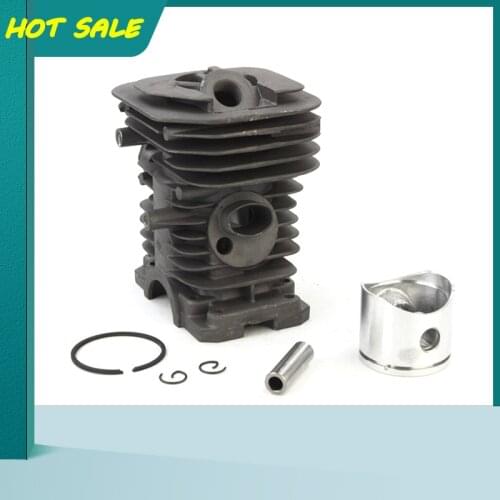 Cylinder Piston Kit 40mm for Husqvarna Chainsaw 41 141 141LE 142 142E Jonsered Chainsaw 2040 CS2040 PN 530069941 530069414