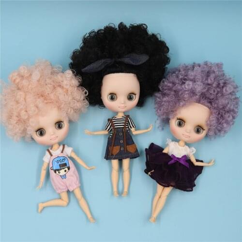 ICY DBS blyth middie doll 1/8 BJD matte face afro hair joint body 20cm anime toy girls gift