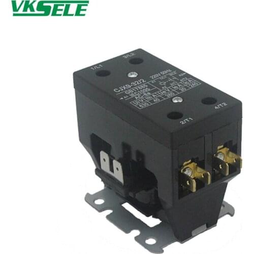 CJX9 30A 2P CJX9-30/2 24V to 240V AC Air conditioning magnetic contactor