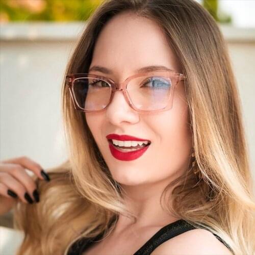 MINCL 2020 New Style Quality Photochromic Presbyopia Mens Glasses Fashion Square Half Rim Classic Reading Glasses for Women NX